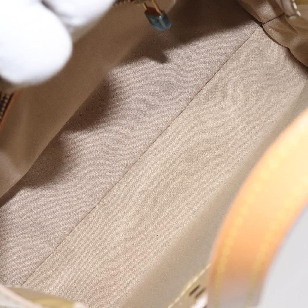 Louis Vuitton Reade Handbag Monogram Vernis Beige Patent_Leather Bag