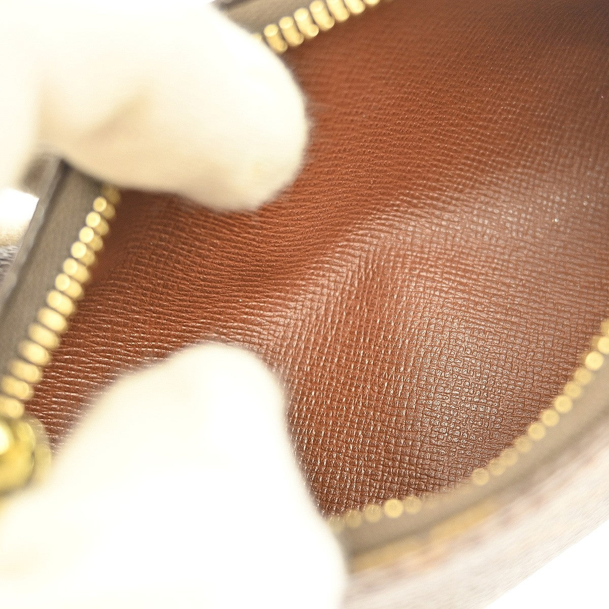 Louis Vuitton Papillon Pochette Monogram Canvas Brown Canvas Clutche & Pouche Bag
