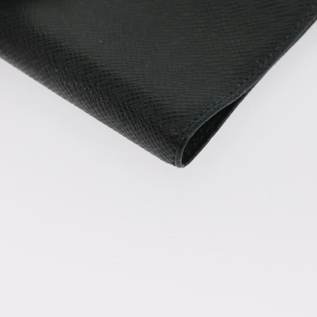 Louis Vuitton Agenda Cover Taiga Leather Green Leather Wallets Accessory