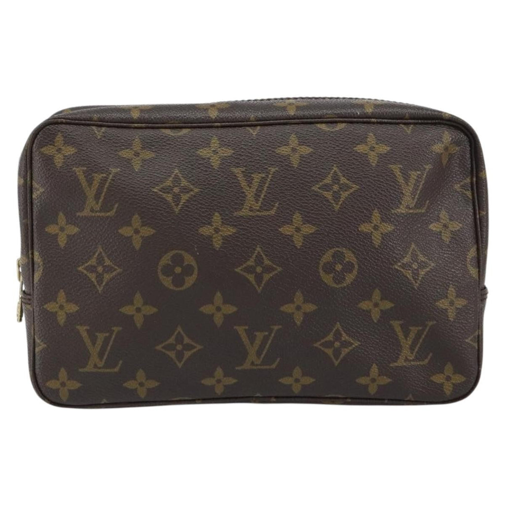 Louis Vuitton Trousse Toilette Monogram Canvas Brown Canvas Clutche & Pouche Bag