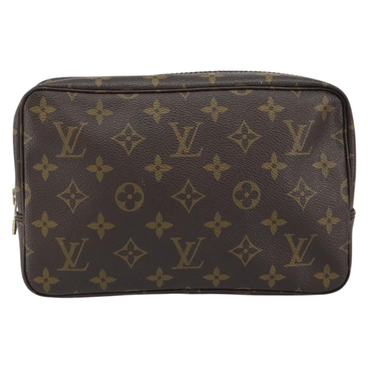 Louis Vuitton Trousse Toilette Monogram Canvas Brown Canvas Clutche & Pouche Bag
