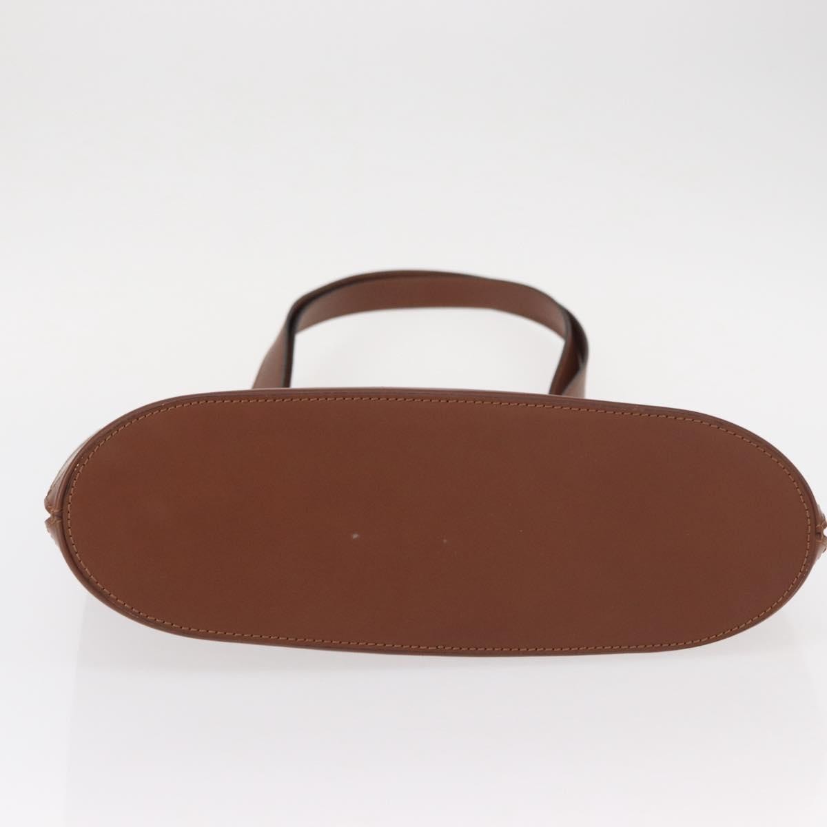 Celine Vintage Shoulder Bag Leather Brown Leather Shoulder Bag Bag