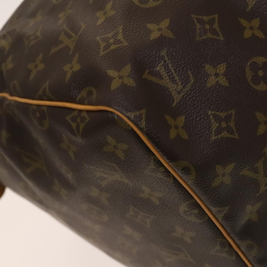 Louis Vuitton Keepall Bag Monogram Canvas Brown Canvas Travel Bag