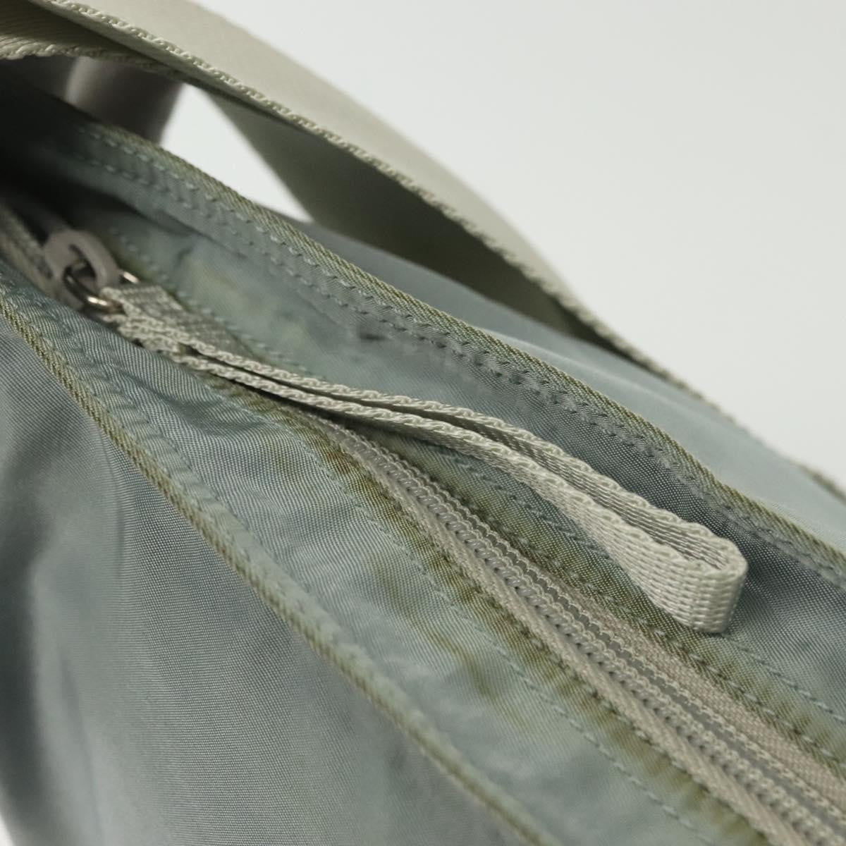 Prada Flat Messenger Bag Tessuto Blue Nylon Shoulder Bag Bag