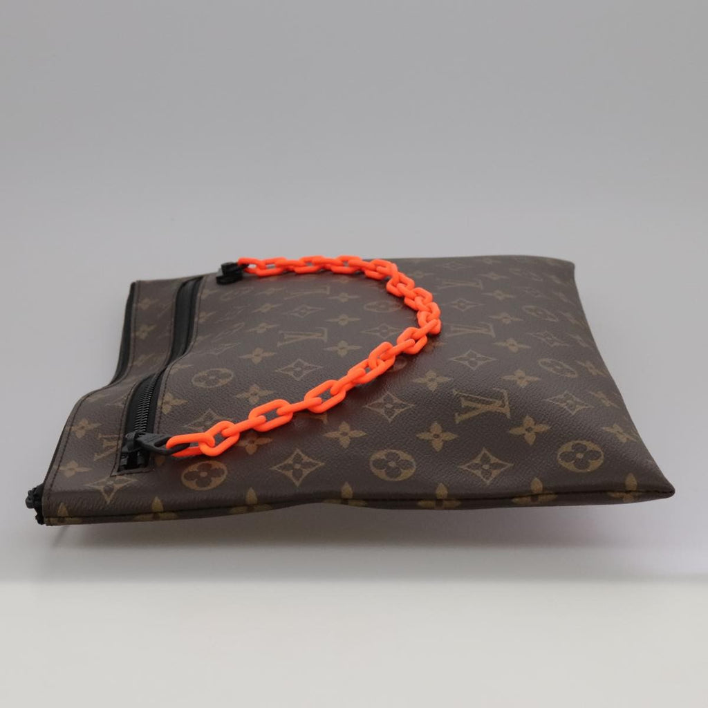 Louis Vuitton Solar Ray A4 Pouch Monogram Canvas Brown Canvas Clutche & Pouche Bag