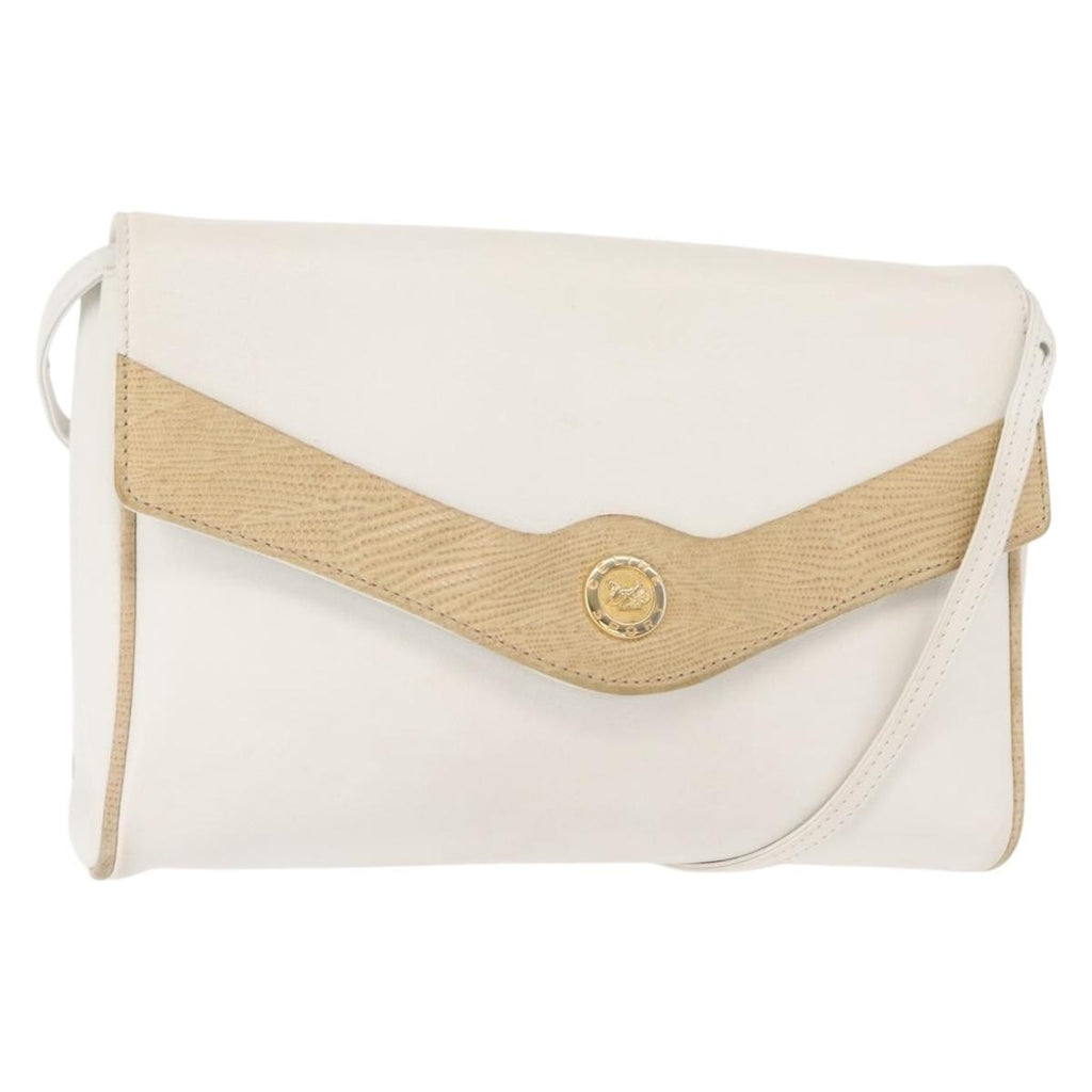 Celine Shoulder Bag Leather White Leather Shoulder Bag Bag