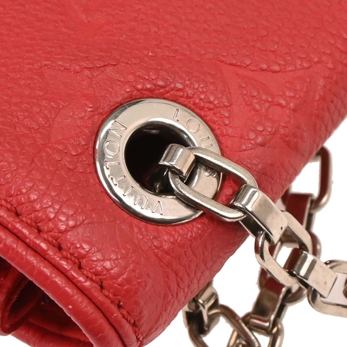 Louis Vuitton Saint Germain Handbag Monogram Empreinte Leather Pink Leather Shoulder Bag