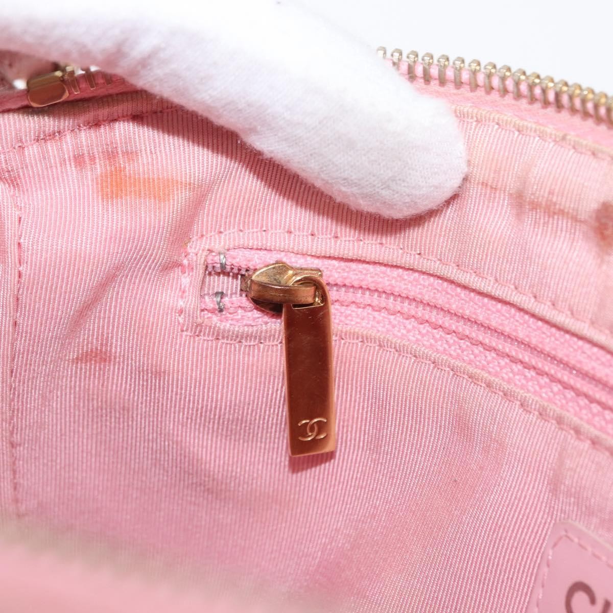 Chanel Timeless Cc Chain Shoulder Bag Quilted Caviar Pink Leather Shoulder Bag Bag