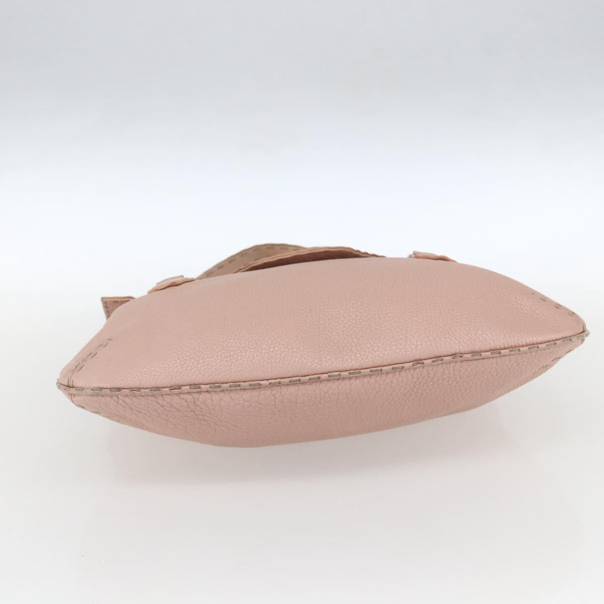 Fendi Selleria Tote Leather Pink Leather Tote Bag Bag