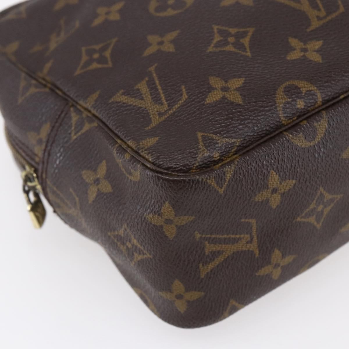 Louis Vuitton Trousse Toilette Monogram Canvas Brown Canvas Clutche & Pouche Bag