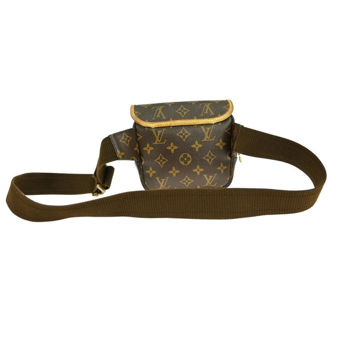 Louis Vuitton Bosphore Waist Bag Monogram Canvas Brown Canvas Clutche & Pouche Bag