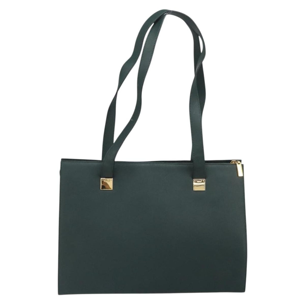 Celine Tote Bag Leather Green Leather Tote Bag Bag