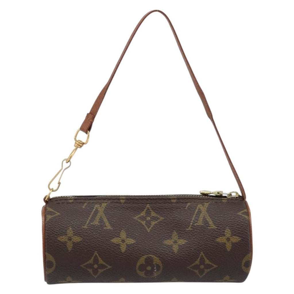Louis Vuitton Papillon Pochette Monogram Canvas Brown Canvas Clutche & Pouche Bag