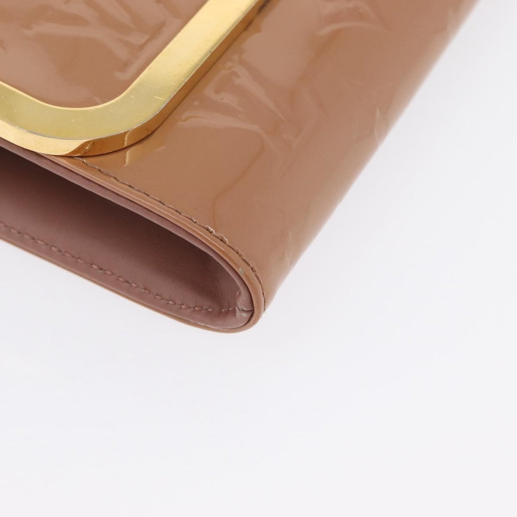Louis Vuitton Rossmore Handbag Monogram Vernis Pink Patent_Leather Shoulder Bag