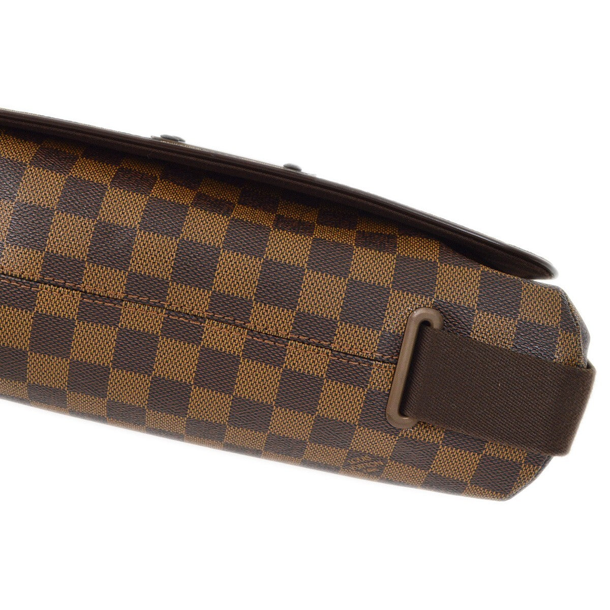 Louis Vuitton Brooklyn Handbag Damier Brown Canvas Shoulder Bag