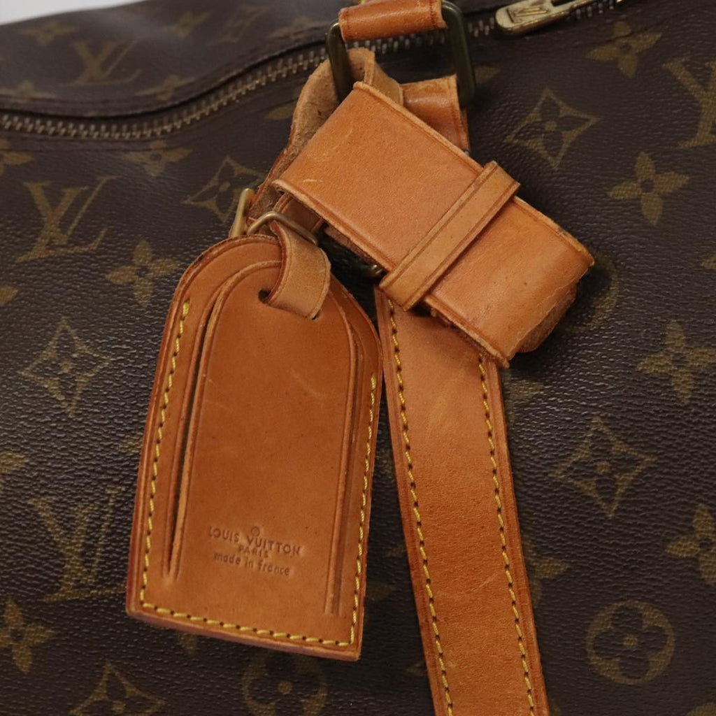 Louis Vuitton Keepall Bag Monogram Canvas Brown Canvas Travel Bag