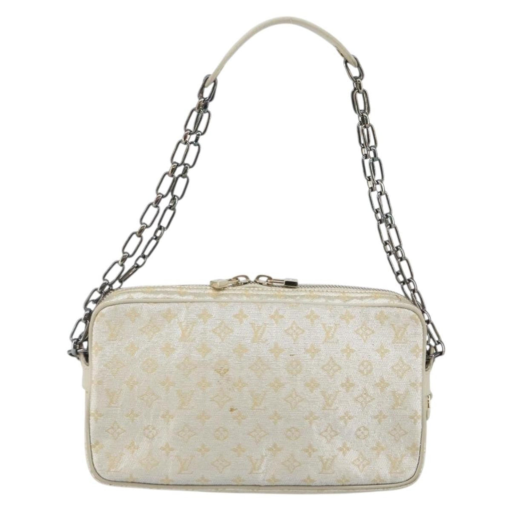Louis Vuitton Mckenna Shoulder Bag Mini Lin Gold Canvas Bag