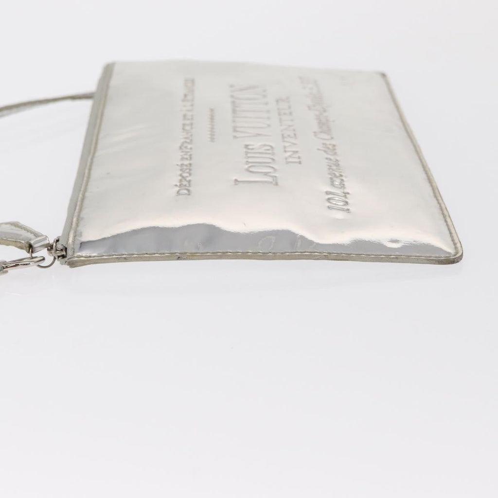 Louis Vuitton Pochette Clutch Monogram Miroir Pvc Silver Pvc Clutche & Pouche Bag