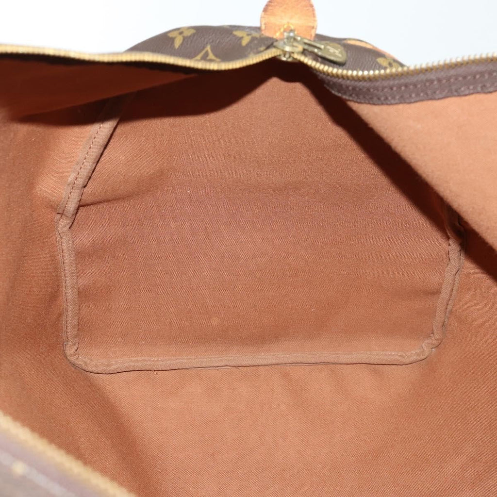Louis Vuitton Keepall Bag Monogram Canvas Brown Canvas Travel Bag