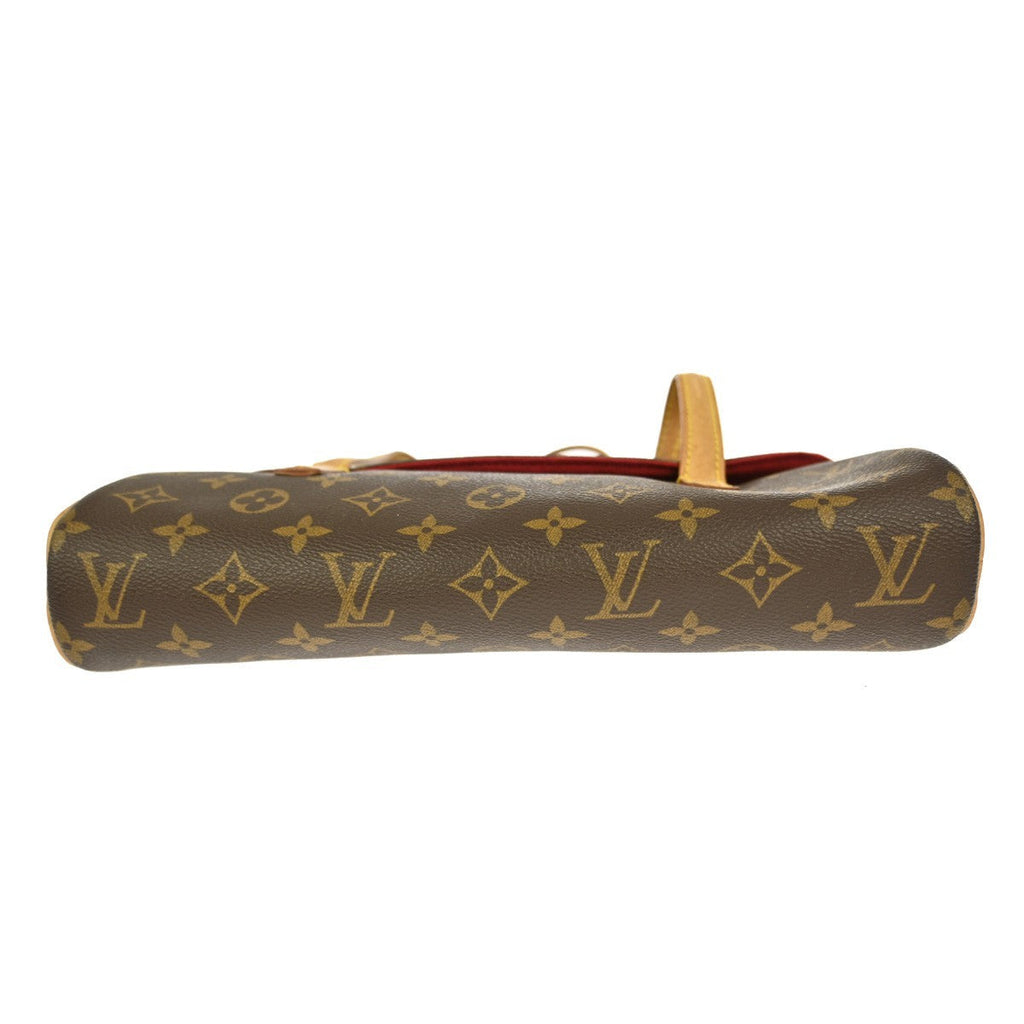 Louis Vuitton Sonatine Handbag Monogram Canvas Brown Canvas Handbag