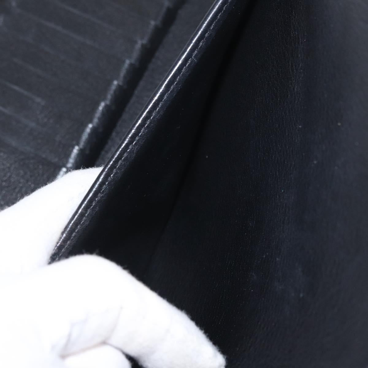 Louis Vuitton Amelia Wallet Mahina Leather Black Leather Wallets Accessory
