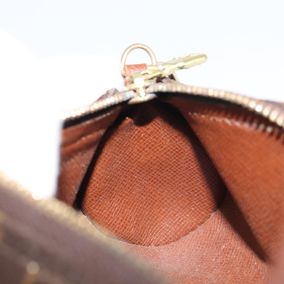 Louis Vuitton Papillon Pochette Monogram Canvas Brown Canvas Clutche & Pouche Bag