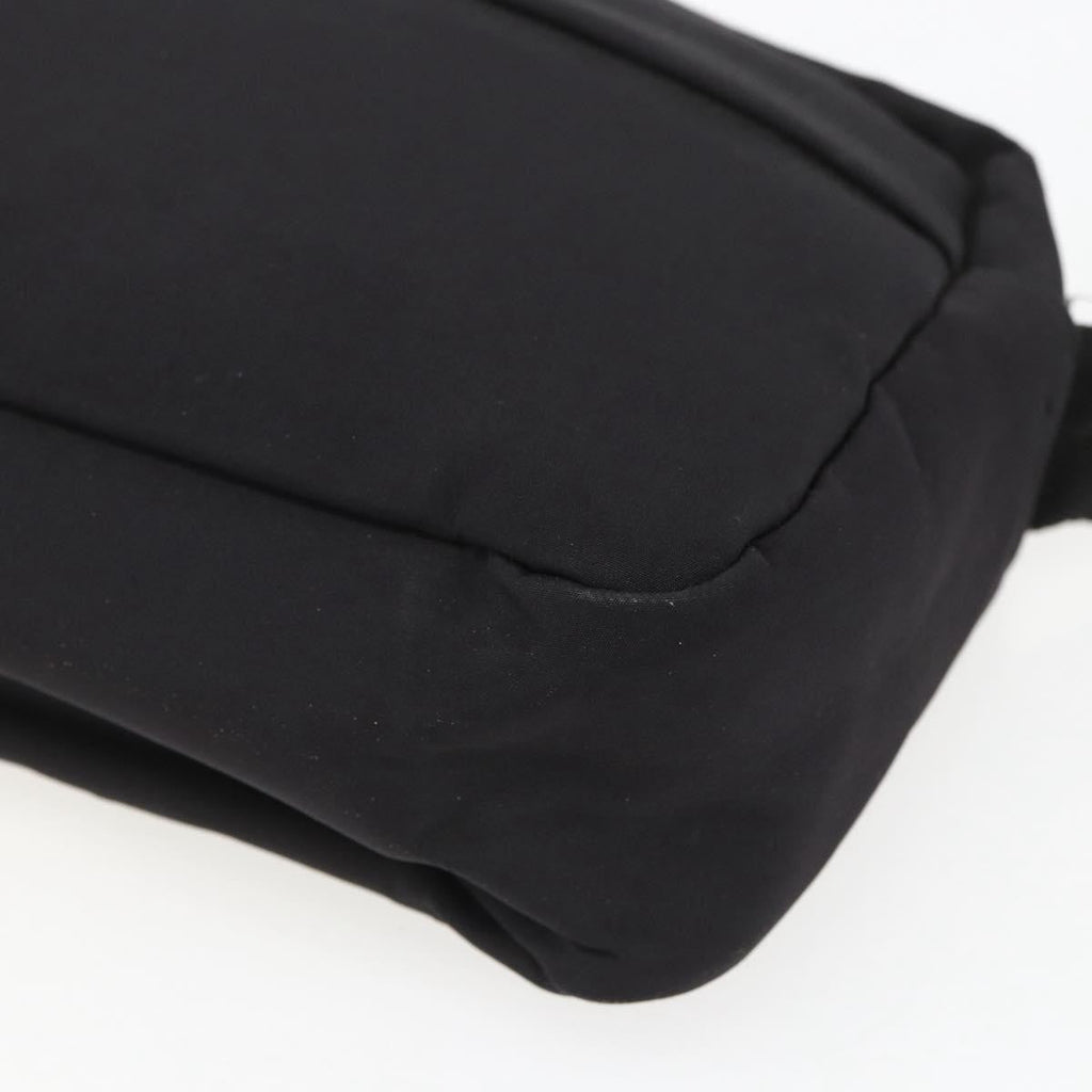 Prada Sport Zip Shoulder Bag Nylon Black Nylon Shoulder Bag Bag