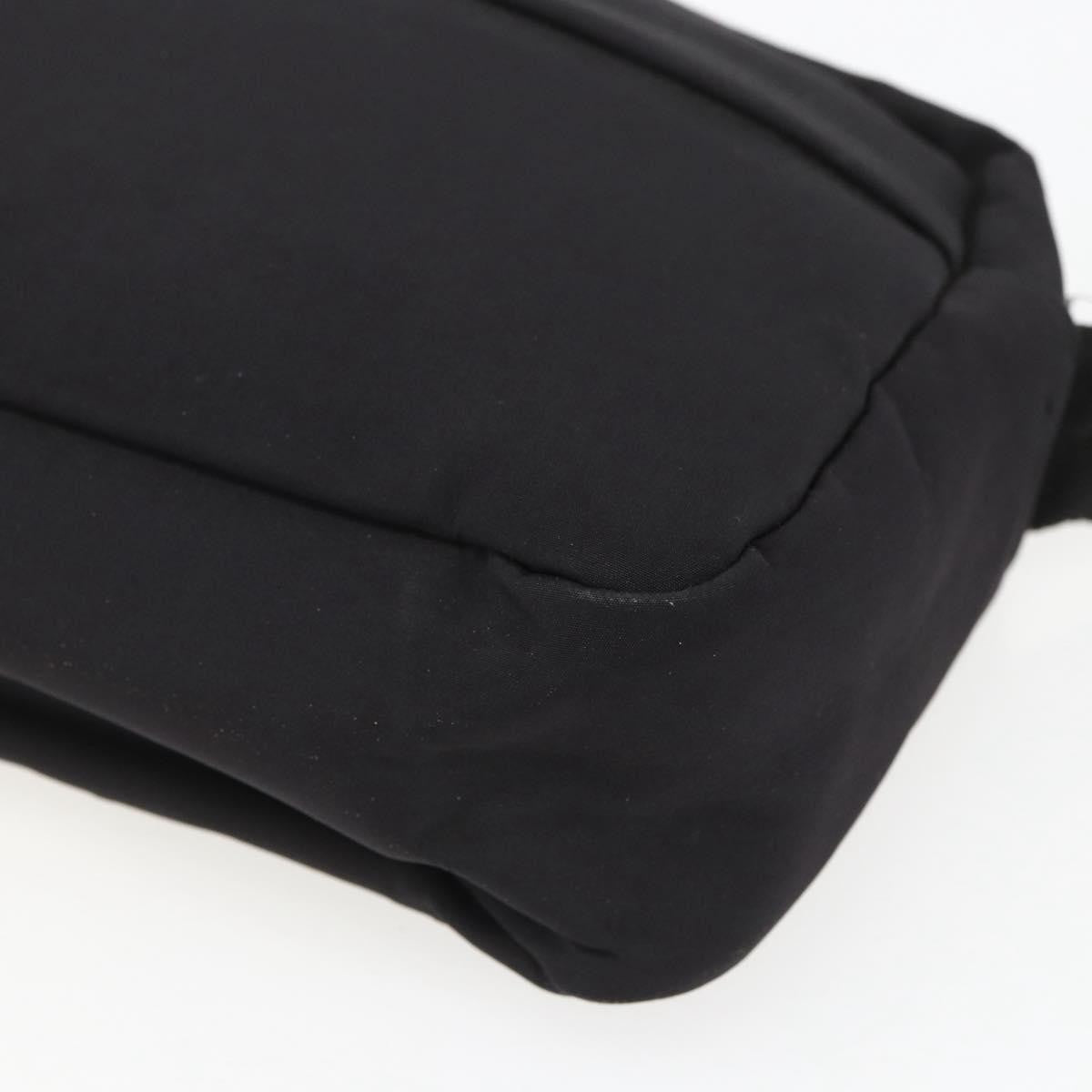 Prada Sport Zip Shoulder Bag Nylon Black Nylon Shoulder Bag Bag