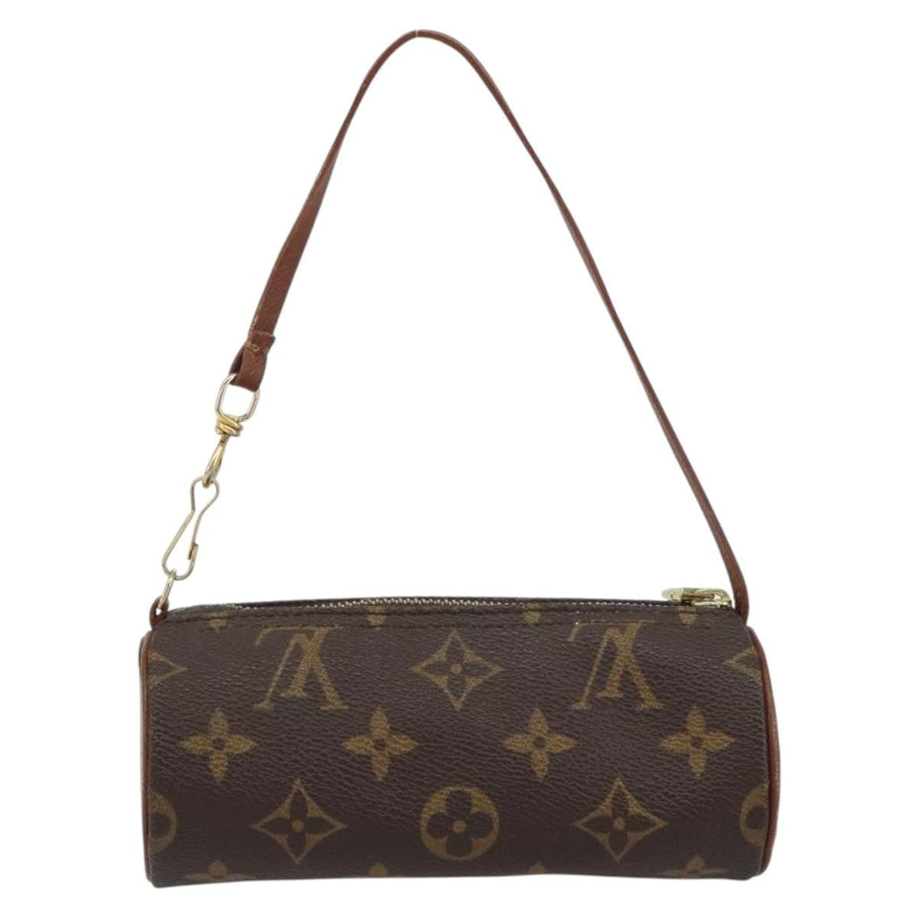 Louis Vuitton Papillon Pochette Monogram Canvas Brown Canvas Clutche & Pouche Bag