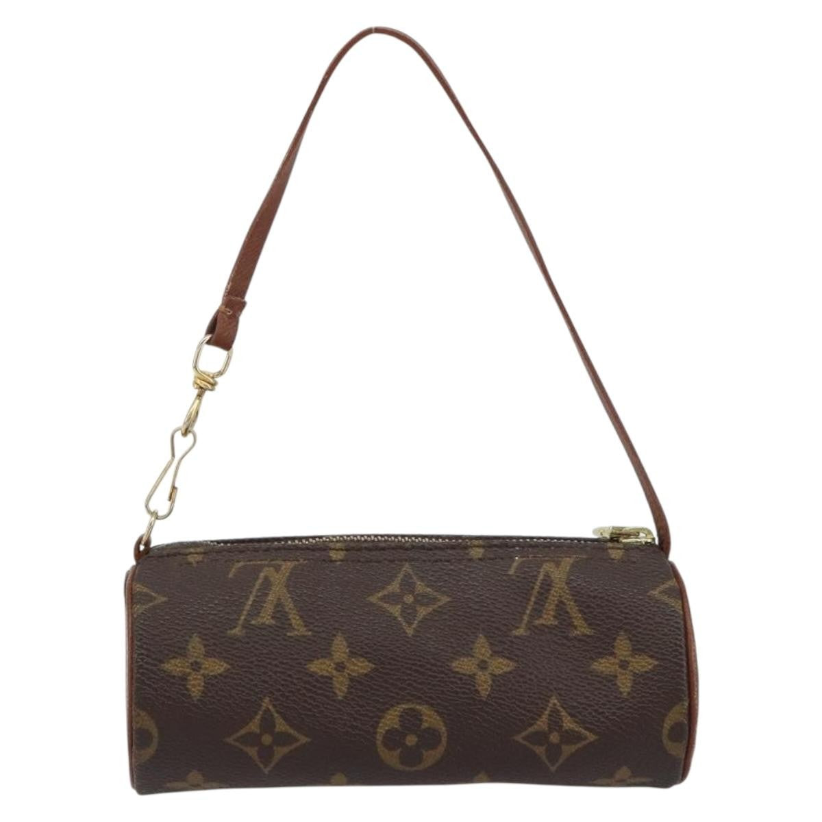 Louis Vuitton Papillon Pochette Monogram Canvas Brown Canvas Clutche & Pouche Bag
