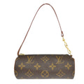 Louis Vuitton Papillon Pochette Monogram Canvas Brown Canvas Clutche & Pouche Bag