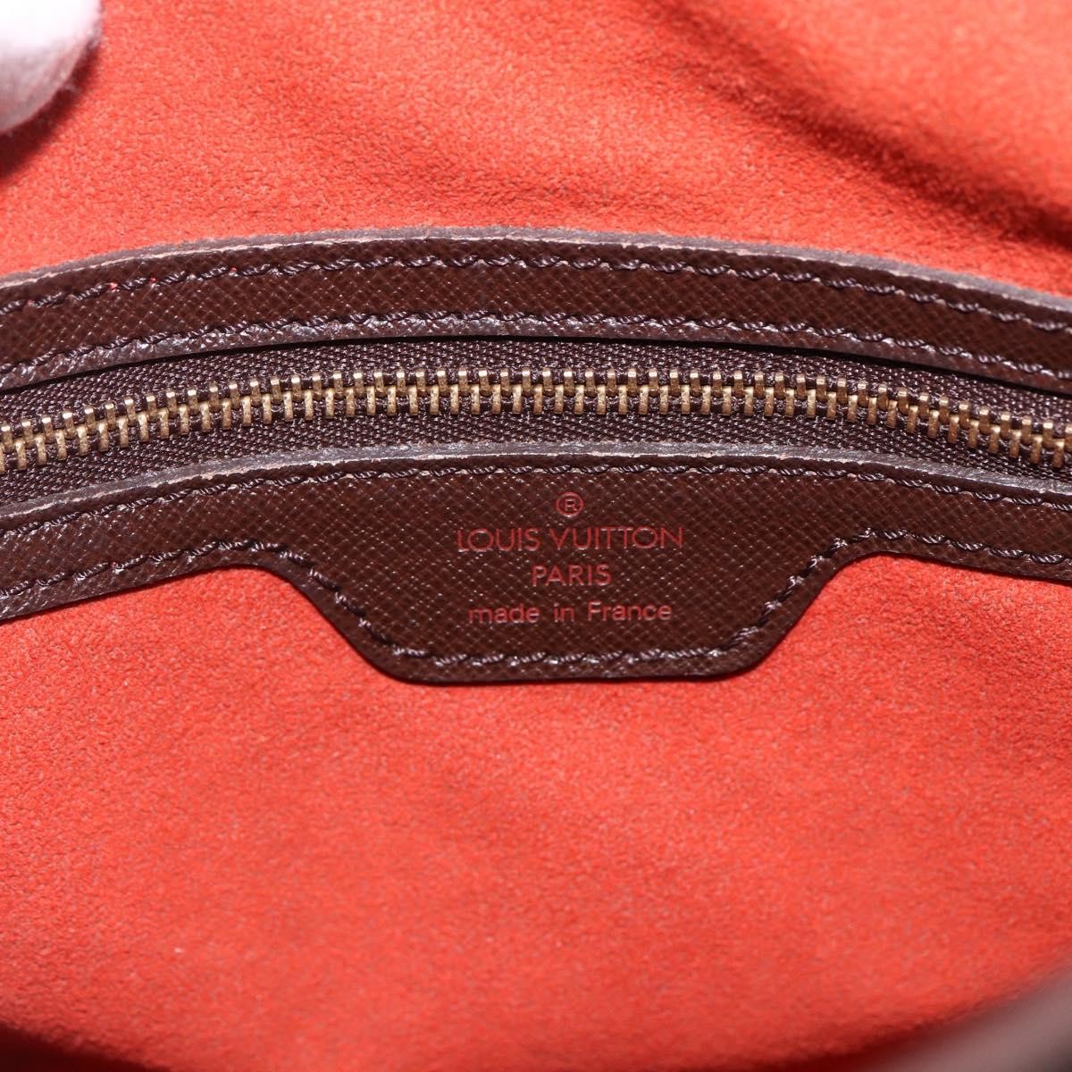 Louis Vuitton Marais Bucket Bag Damier Brown Canvas Shoulder Bag