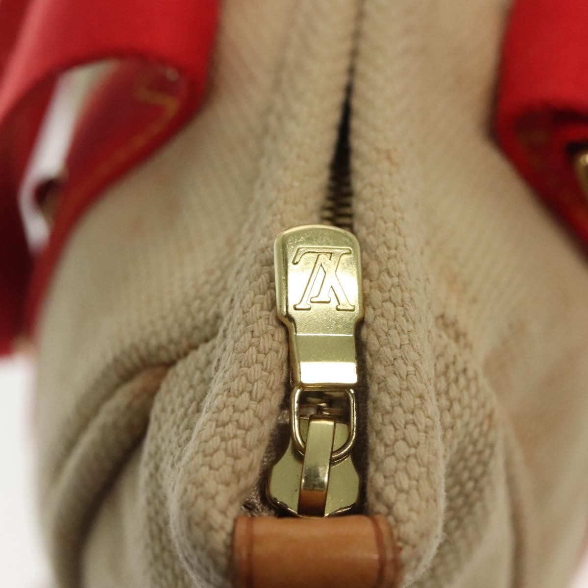 Louis Vuitton Antigua Tote Canvas Beige Canvas Tote Bag