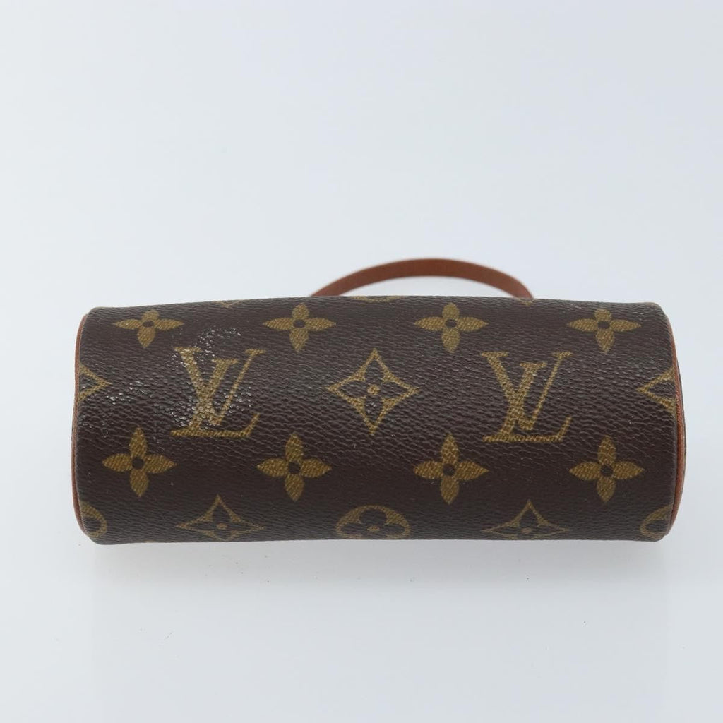 Louis Vuitton Papillon Pochette Monogram Canvas Brown Canvas Clutche & Pouche Bag
