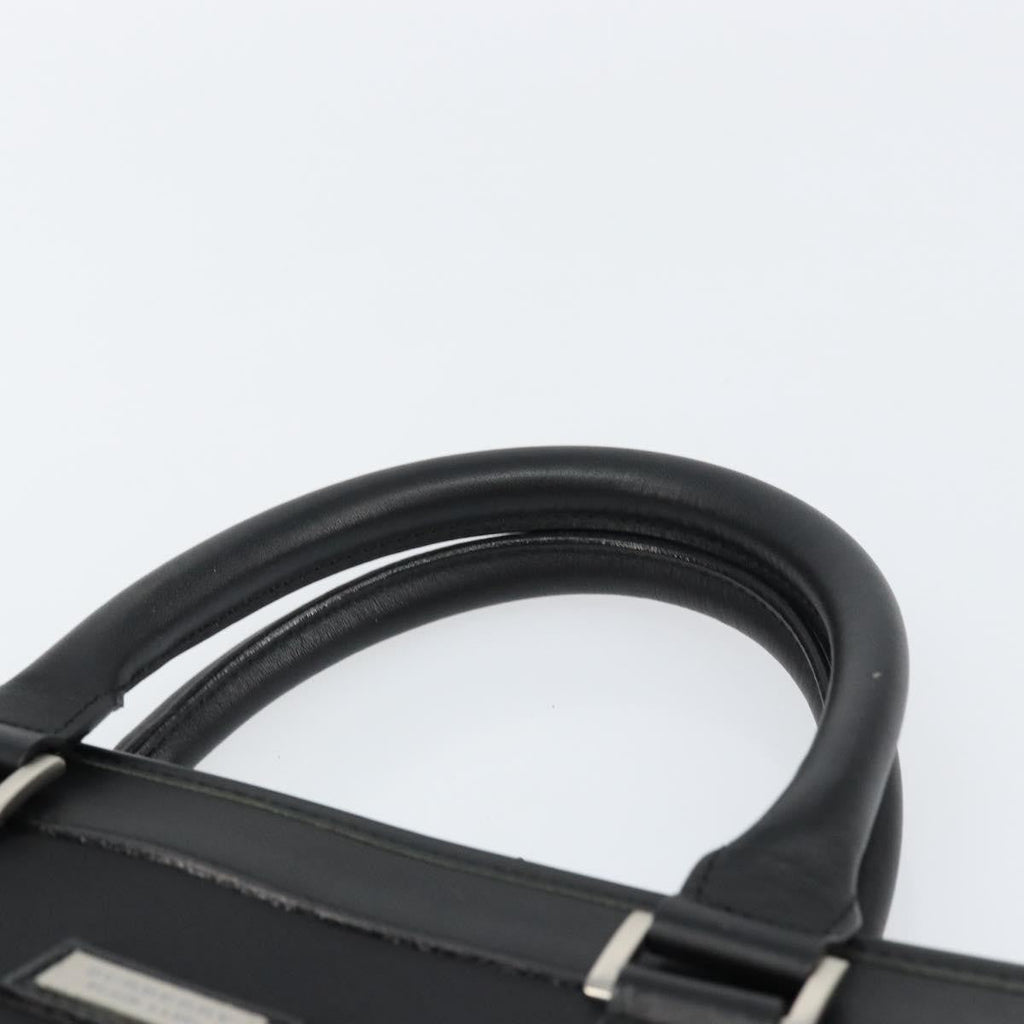 Burberry Black Label Business Bag Nylon Black Nylon Handbag