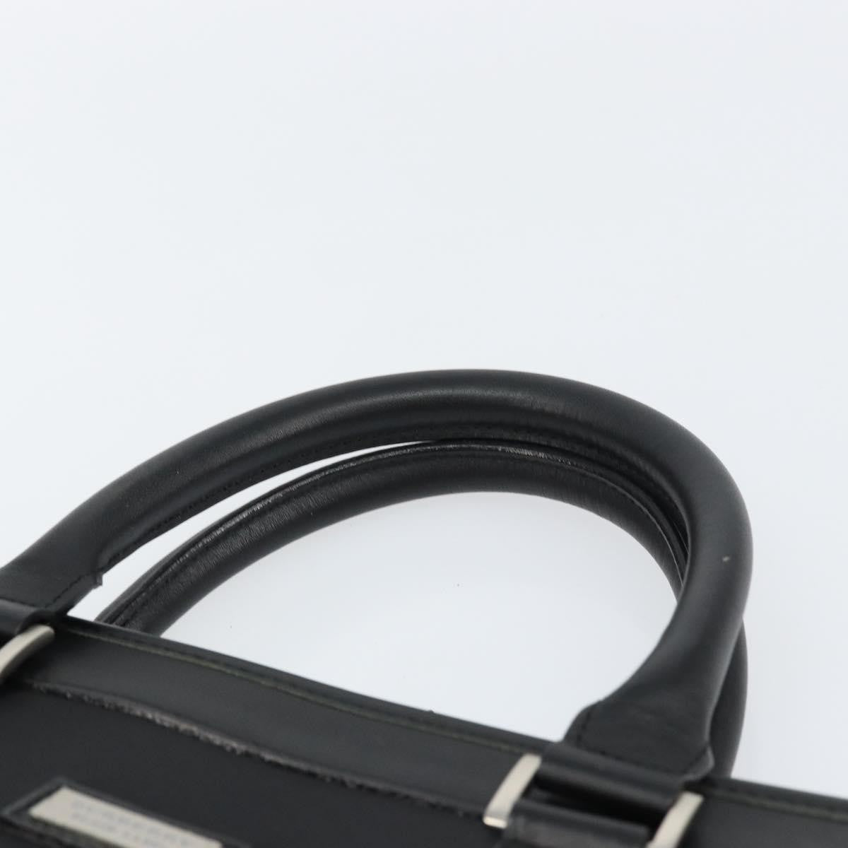 Burberry Black Label Business Bag Nylon Black Nylon Handbag