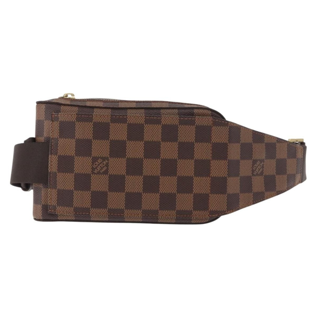 Louis Vuitton Geronimos Waist Bag Damier Brown Canvas Shoulder Bag