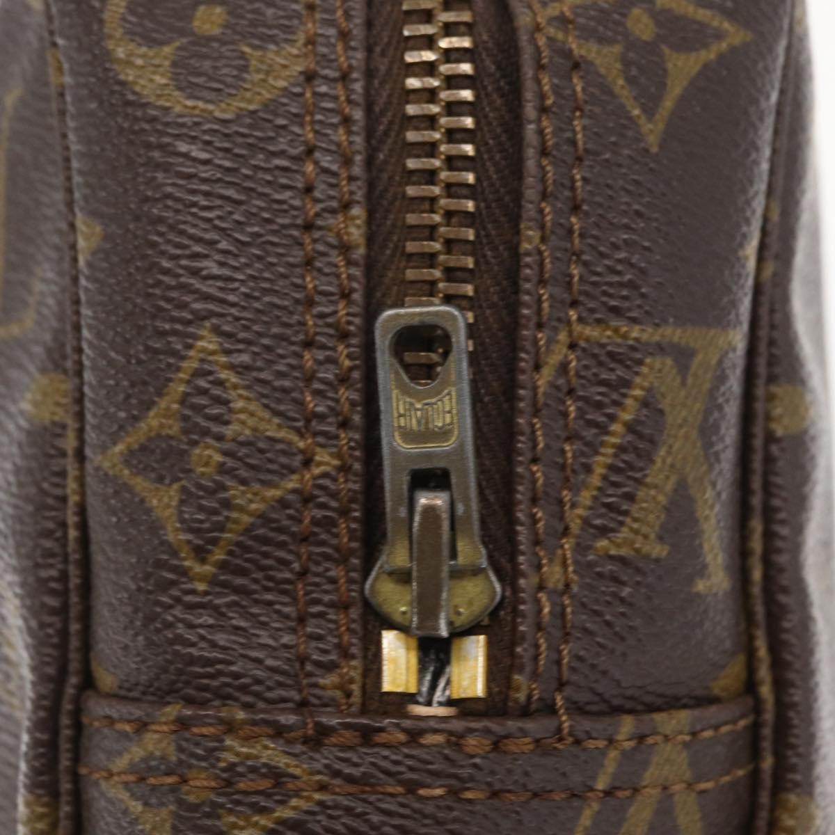 Louis Vuitton Trousse Toilette Monogram Canvas Brown Canvas Clutche & Pouche Bag