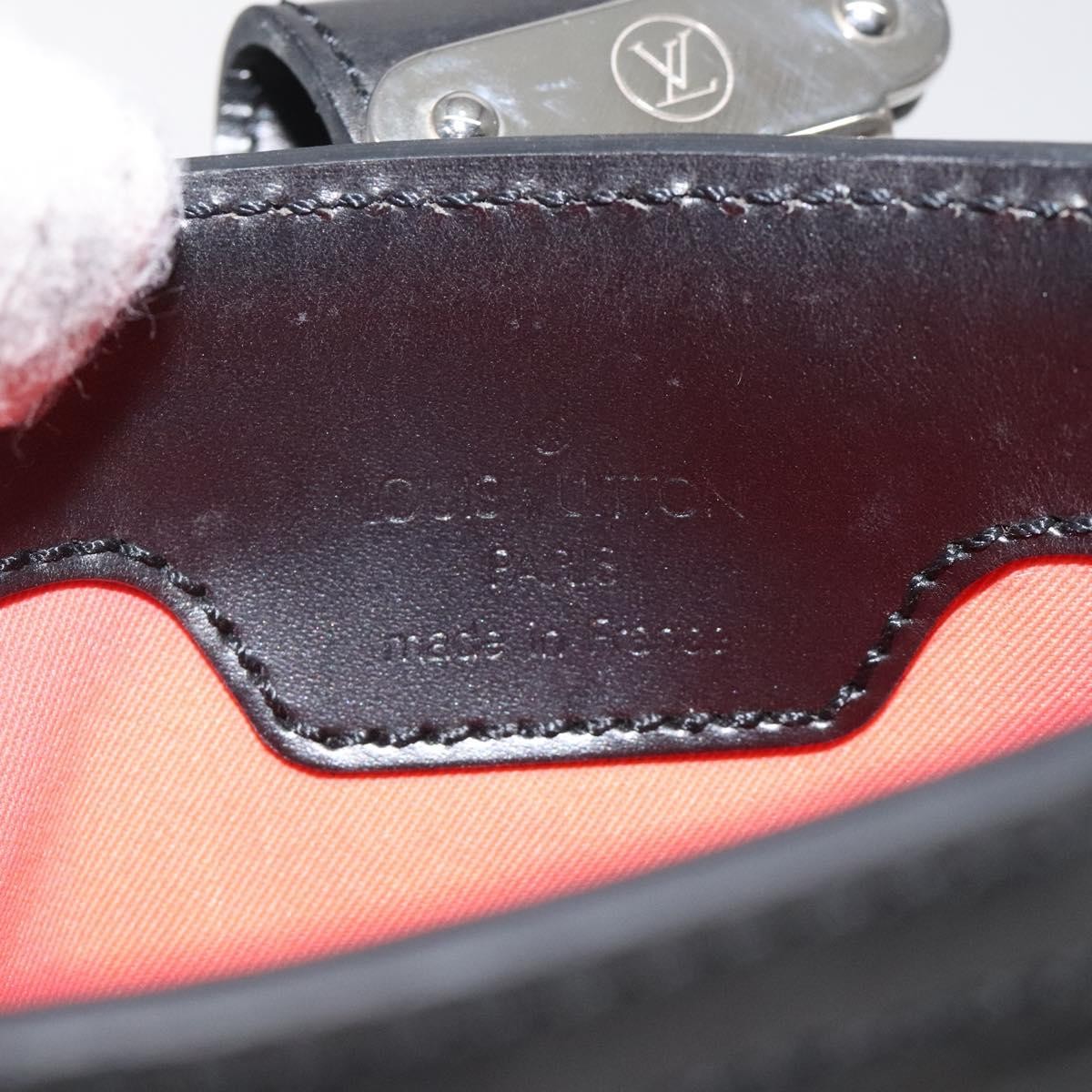 Louis Vuitton Mojito Handbag Stretch Epi Leather Black Leather Shoulder Bag