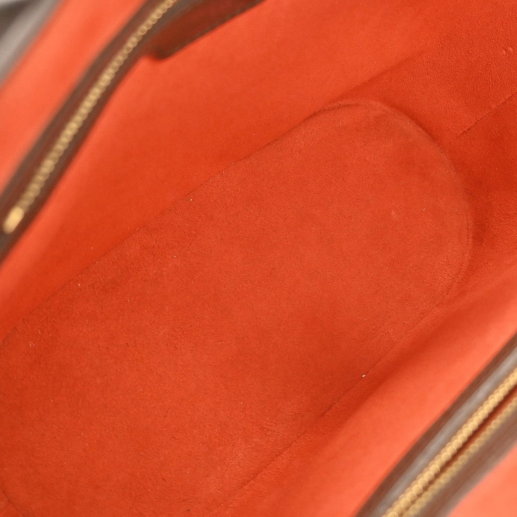 Louis Vuitton Manosque Handbag Damier Brown Canvas Tote Bag