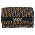 Christian Dior Vintage Cd Trotter Shoulder Bag Canvas Navy Canvas Shoulder Bag Bag (Pre-Owned)