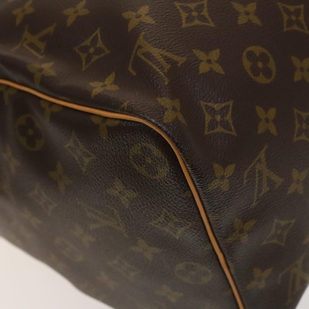 Louis Vuitton Keepall Bag Monogram Canvas Brown Canvas Bag