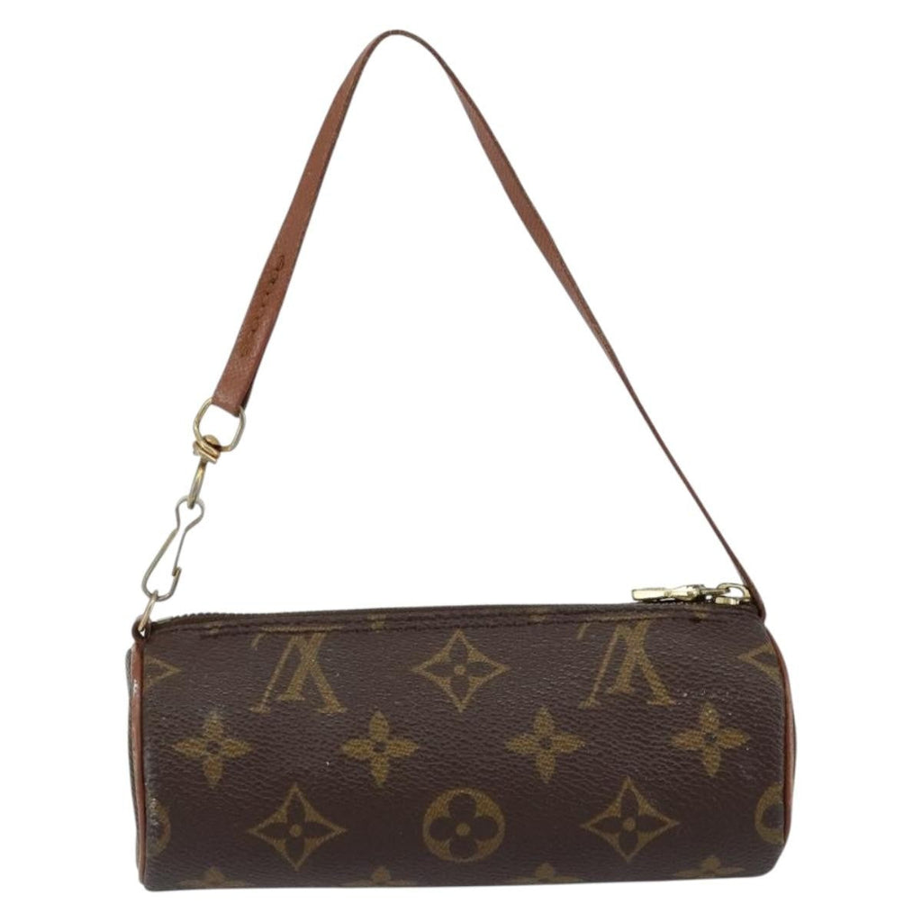 Louis Vuitton Papillon Pochette Monogram Canvas Brown Canvas Clutche & Pouche Bag