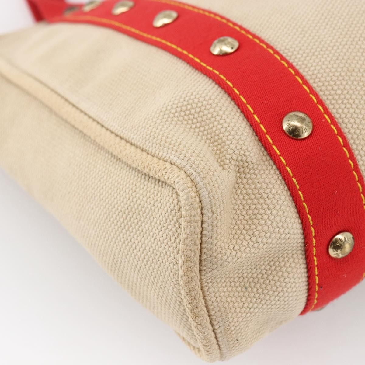Louis Vuitton Antigua Tote Canvas Beige Canvas Tote Bag