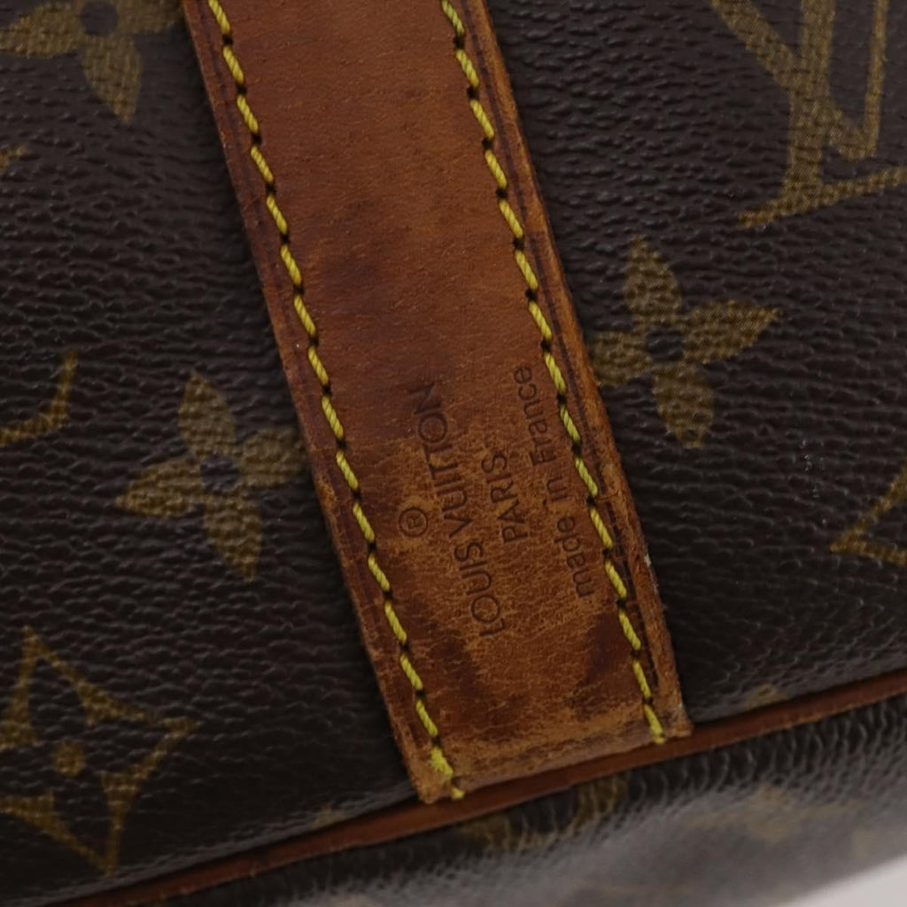 Louis Vuitton Keepall Bandouliere Bag Monogram Canvas Brown Canvas Travel Bag