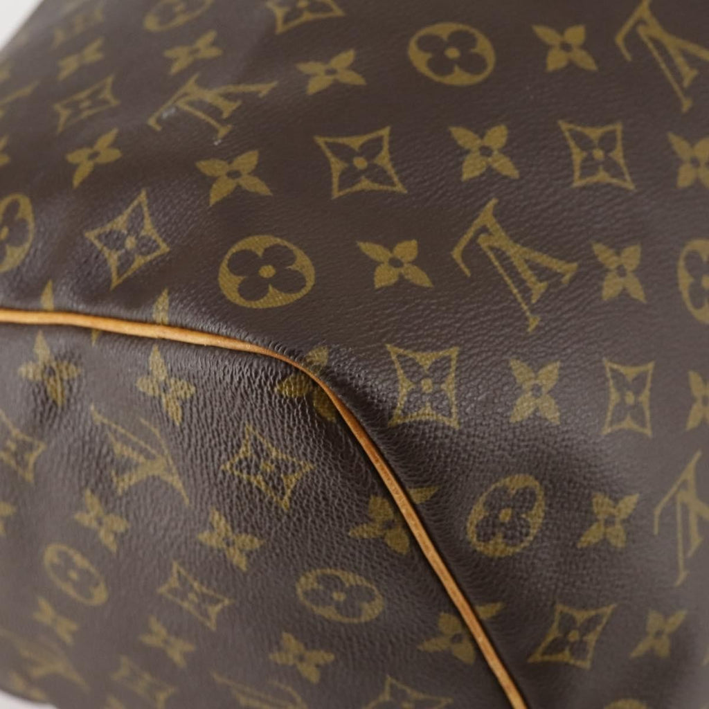 Louis Vuitton Keepall Bag Monogram Canvas Brown Canvas Travel Bag