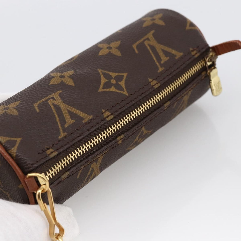 Louis Vuitton Papillon Pochette Monogram Canvas Brown Canvas Clutche & Pouche Bag