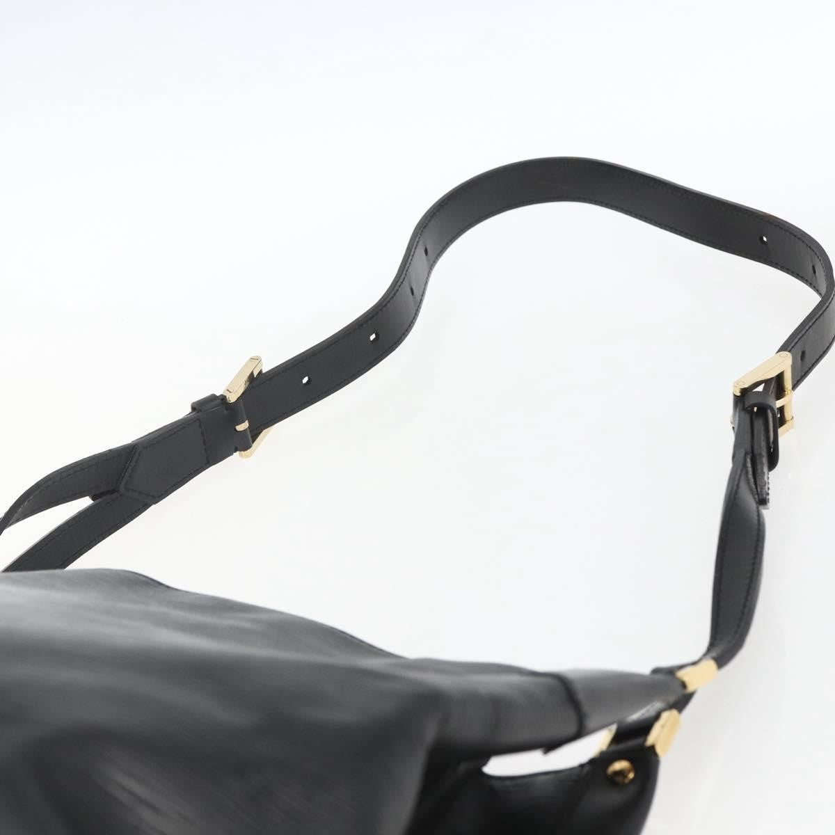 Louis Vuitton Mandara Handbag Epi Leather Black Leather Tote Bag