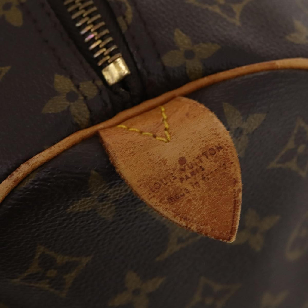 Louis Vuitton Keepall Bag Monogram Canvas Brown Canvas Travel Bag