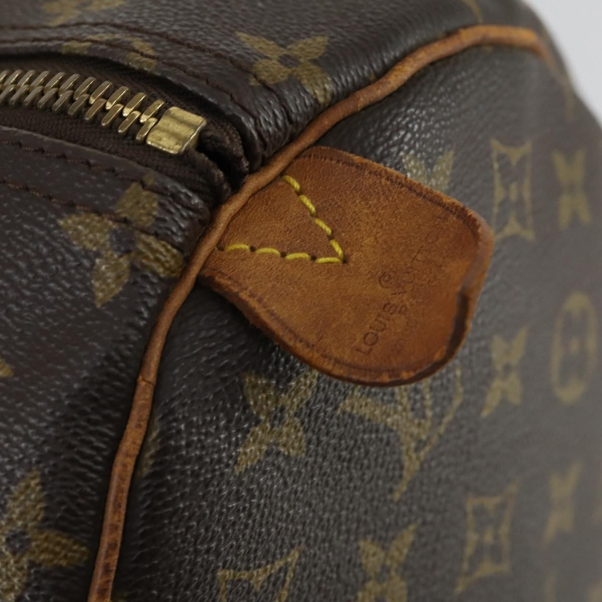 Louis Vuitton Keepall Bag Monogram Canvas Brown Canvas Travel Bag
